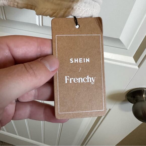 Shein women’s tank top xs NWT‎ tan - Picture 3 of 7